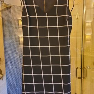 Black and white dress